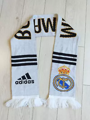 Real Madrid Football Scarf David Beckham Adidas  • $23