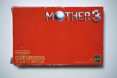 Game Boy Advance Mother 3 Boxed Japan GameBoy GBA Game US Seller • $130