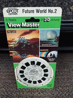 Walt Disney World Epcot Center Future World #2 3d View-Master 3 Reel Packet • $40