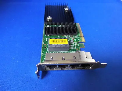SUN QuadPort Gigabit 32 Address PCI-E NIC Card 501-7606-06 / Low Profile • £19.99
