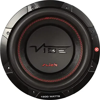 VIBE Audio SLICK 10 Inch 3000W SPL 1500W Max Car Audio Bass Subwoofer Sound • $174.78