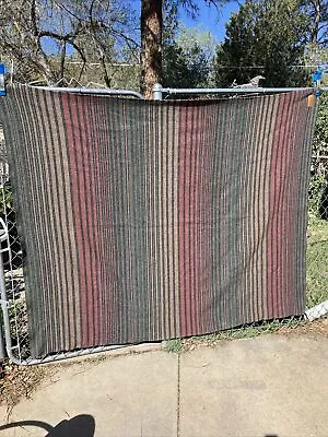 VTG Pendleton Wool Camp Blanket 84”x 66” Excellent Made In USA • $75