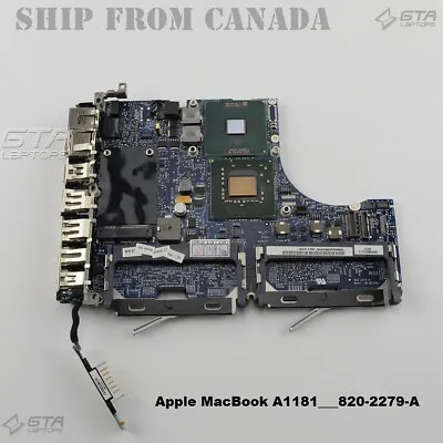 Apple MacBook  A1181 2006 Logic Board T8100 CPU 820-2279-A • $31.35