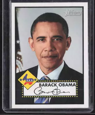 2009 Topps Heritage #20 Barack Obama Political Heroes • $3