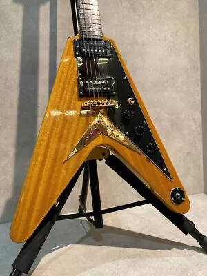 Epiphone Electric Guitar 1958 Korina Flying V 1999 Natural • $1019.62