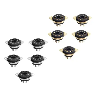 5pcs 8Pin Vacuum Tube Socket Base Octal For KT66 KT88 6SL7 6SN7 6V6 5AR4/GZ34 • $19.77