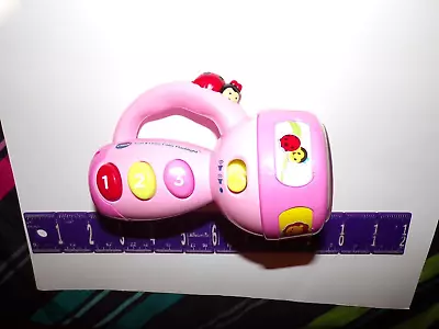 VTECH Spin And Learn Color Flashlight Pink Educational Ladybug SO CUTE • $6.99