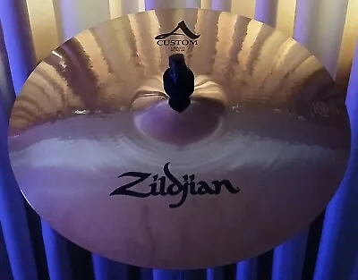 Zildjian A Custom 16  Crash Cymbal - Brilliant Finish - Made In USA • $300