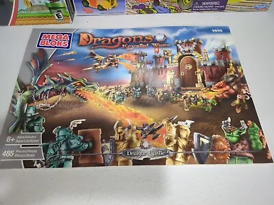 Mega Bloks Dragons Krystal Wars Draigar Castle 9898 Instructions Manual • $19.99