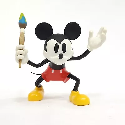 Disney Epic Mickey Mouse Figurine & Paint Brush MindStyle Nintendo Wii • $65.94