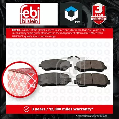 Brake Pads Set Fits MAZDA CX5 KF 2.2D Front 2012 On KDY93328Z K0Y13328Z Febi New • £23.95