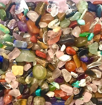 £3.99 • Buy 40grams Natural Semi Precious Stone No Hole Chips And Nuggets Size 6mm To 14mm