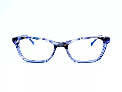 Vera Bradley Blue Tortoise Ombre Cat Eye Eyeglasses Twilight Paisley 48 16 130 • $75.60