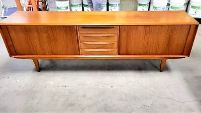 60'S BERNHARD PEDERSEN & SON TEAK CREDENZA  Retro Elegance • $4500