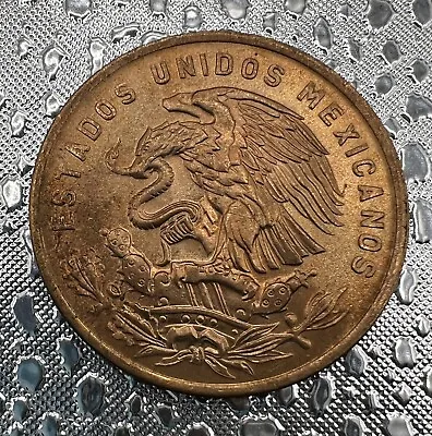 1970  Mexico  20 Centavo Bronze Coin Nice UNC • $9.99