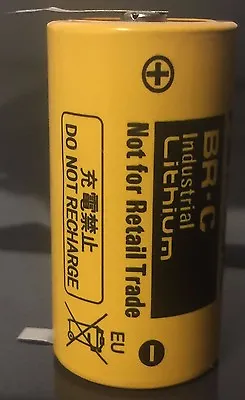 Brand New Panasonic BR-C 3V 5000mAh Lithium Battery With Tabs • $16.49