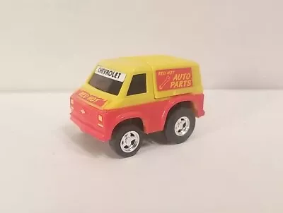 Chevy Van - Red Hot Auto Parts - Tonka Turbo Tricksters- Rubber Tires Pull Back  • $8.99