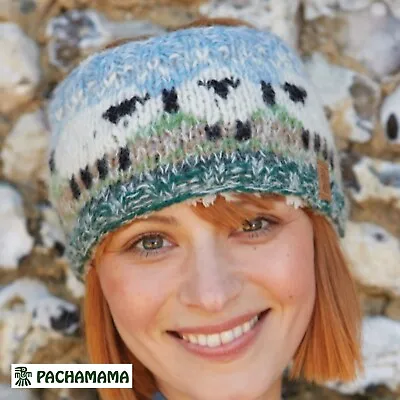 Pachamama - Wool Hazy Sheep Headband Ear Warmers • £17.95