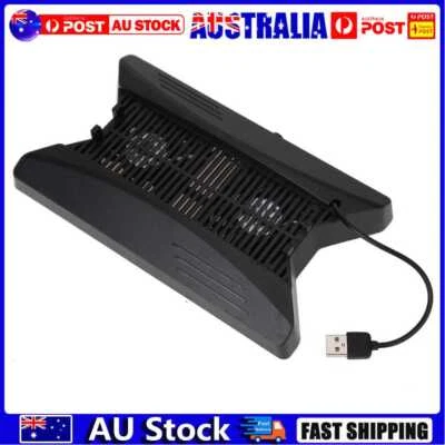 $18.99 • Buy Cooling Fan Vertical Stand Charging Dock USB 3 Hub For Sony Playstation 4 Pro AU