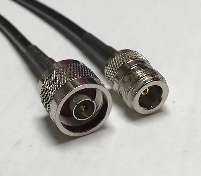 N Type Male To N Female RFC195 Coax 50ohm Cable Pick Your Length HAM WIFI CB USA • $10.69