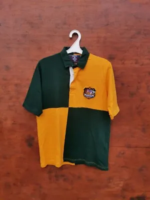 Australia 1980's Rugby Union Shirt Jersey Cotton Oxford Size S • £53.99