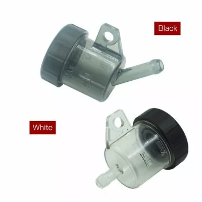 Motorcycle Front Brake Reservoir Clutch Fluid Bottle Master Cylinder Oil Tank Fl • $5.79