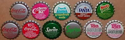 Vintage Soda Pop Bottle Caps COCA COLA Collection Of 11 Different New Old Stock • $8.49
