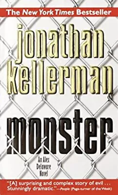 Monster Mass Market Paperbound Jonathan Kellerman • $4.50