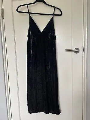 $50 • Buy Tigerlily Grey Crushed Velvet Singlet Dress