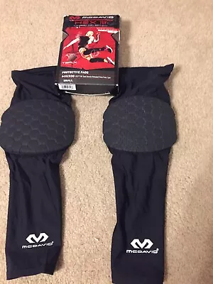 McDavid HEX Tuf Dual Density Volleyball Knee Pads 6452XDD Small Black • $26.99