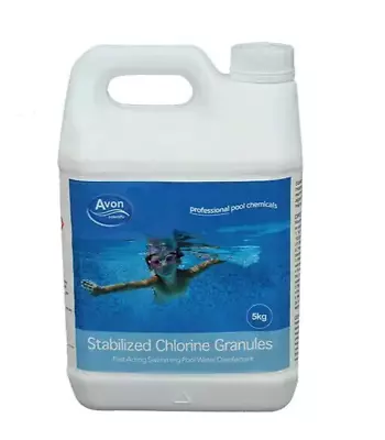 5kg Avon Scientific Chlorine Granules Lay Z SPA Hot Tube & Pool Disinfectant • £25