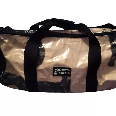 Makers Mark Tote Bag Duffel Limited Edition 42 Of 250 Made From Billboard Ads  • $159.99