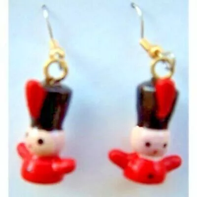 TOY SOLDIER EARRINGS-Holiday Gift Jewelry-3d Wood Nutcracker-SM • $7.99