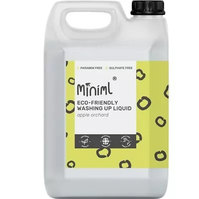 Miniml Eco Friendly Washing Up Liquid  Apple Orchard 5 Litre New • £16.85