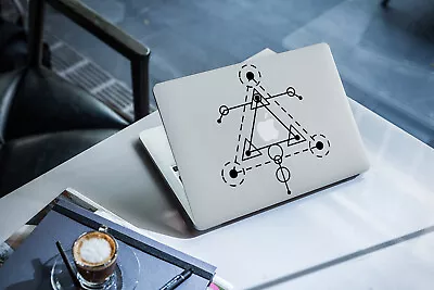 £5.99 • Buy Sacred Geometry Decal For Macbook Pro Sticker Vinyl Laptop Mac Aum Astrology Om