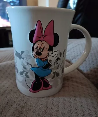 Vintage Disney  Minnie Mouse Ceramic  Embossed Coffee Mug 5  • $7