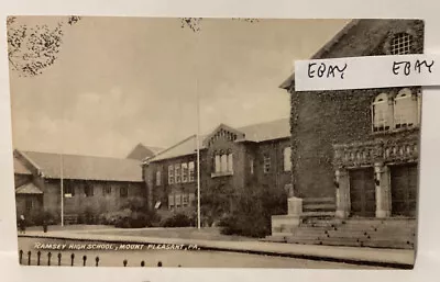 Early Mt. Mount Pleasant Pa. Ramsey High School Ivy Covered Rare Orig. Postcard • $7.85