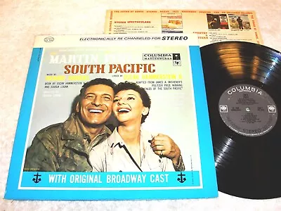  South Pacific  1962 Soundtrack LPNice VG++! Columbia Mary Martin Ezio Pinza • $3.50