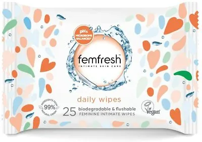 £2.97 • Buy Femfresh Freshening & Soothing Wipes, Feminine Hygiene Wipes With Calendula & PH