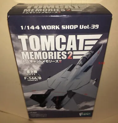 Tomcat Memories F14 Fighter Jet Japanese Model Kit F Toys F-14 Mini Plane 1:144 • $28.49