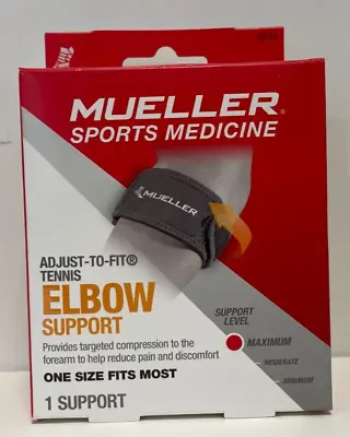 Mueller Sports Medicine Adjust-To-Fit Tennis Elbow Support One Size Fits Most • $19.99