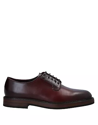 RRP€440 FRATELLI ROSSETTI Leather Derby Shoes US11 UK10 EU44 Made In Italy • £0.99