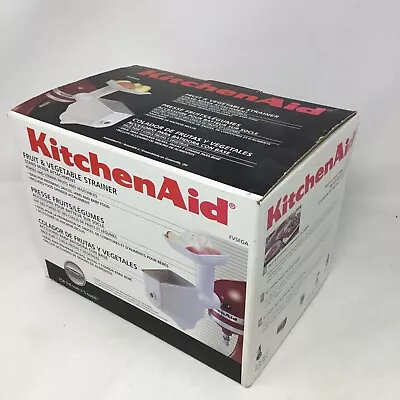 £44.99 • Buy KitchenAid Stand Mixer Attachment Fruit & Vegetable Strainer Puree 5FVSFGA Boxed