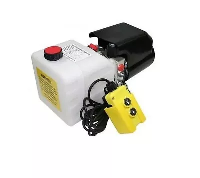 Flowfit 12V DC Single Acting Hydraulic Power Pack With Detachable Two Button Pe • £210.35