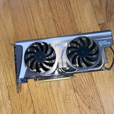 $24.99 • Buy Nvidia MSI Twin Frozr II GTX 580 OC (1.5GB) Video Card Not Working For Parts