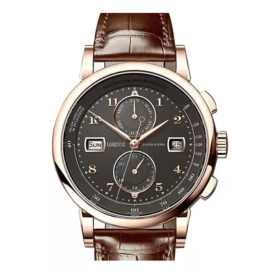 LOBINNI Mens Automatic Watches Men Luxury Watch Waterproof Mechanical Wristwatch • $169