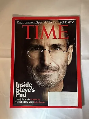 April 2010 - TIME Magazine - STEVE JOBS IPad • £12.05