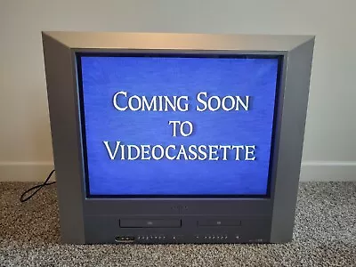 $275 • Buy Toshiba MW27FN1R 27  Stereo CRT TV DVD VCR Combination Video Gaming Retro REMOTE