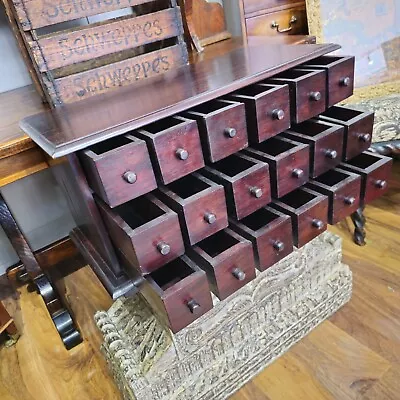 Apothecary  Haberdashery Drawers  Spice Rack • £285