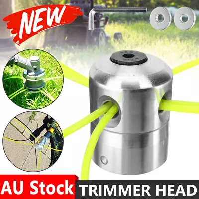 Universal Line Trimmer Head Whipper Snipper Brush Cutter Brushcutter Lawn Mower • $14.95